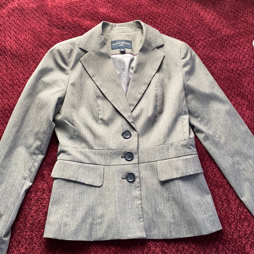 banana republic womens blazer